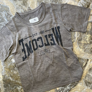 MM6 Camiseta Crop de Punto C0755
