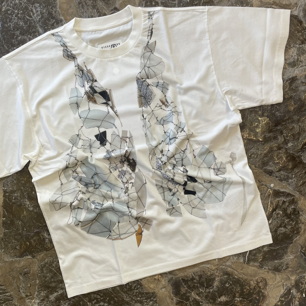 MM6 Camiseta Print Cristales C0756