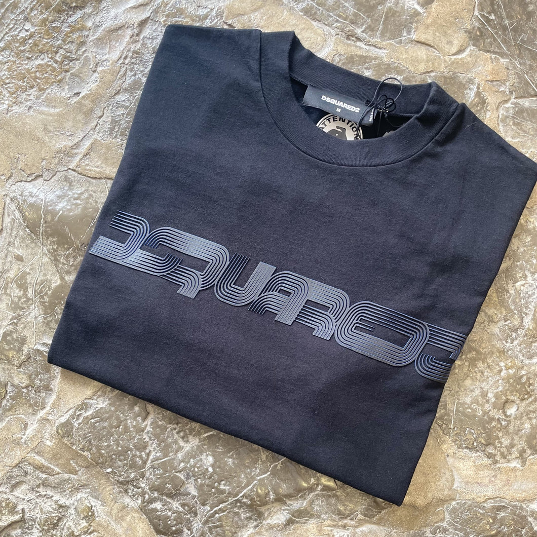 DSQUARED Camiseta 1458 Loose Fit Logo 3D C0761