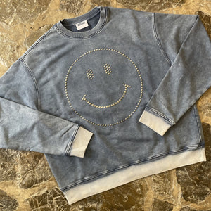 MOSCHINO COUTURE Sudadera 1703 Smiley Tachuelas C0784