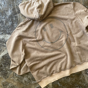 MOSCHINO COUTURE Sudadera Capucha 1701 Smiley Tachuelas C0783