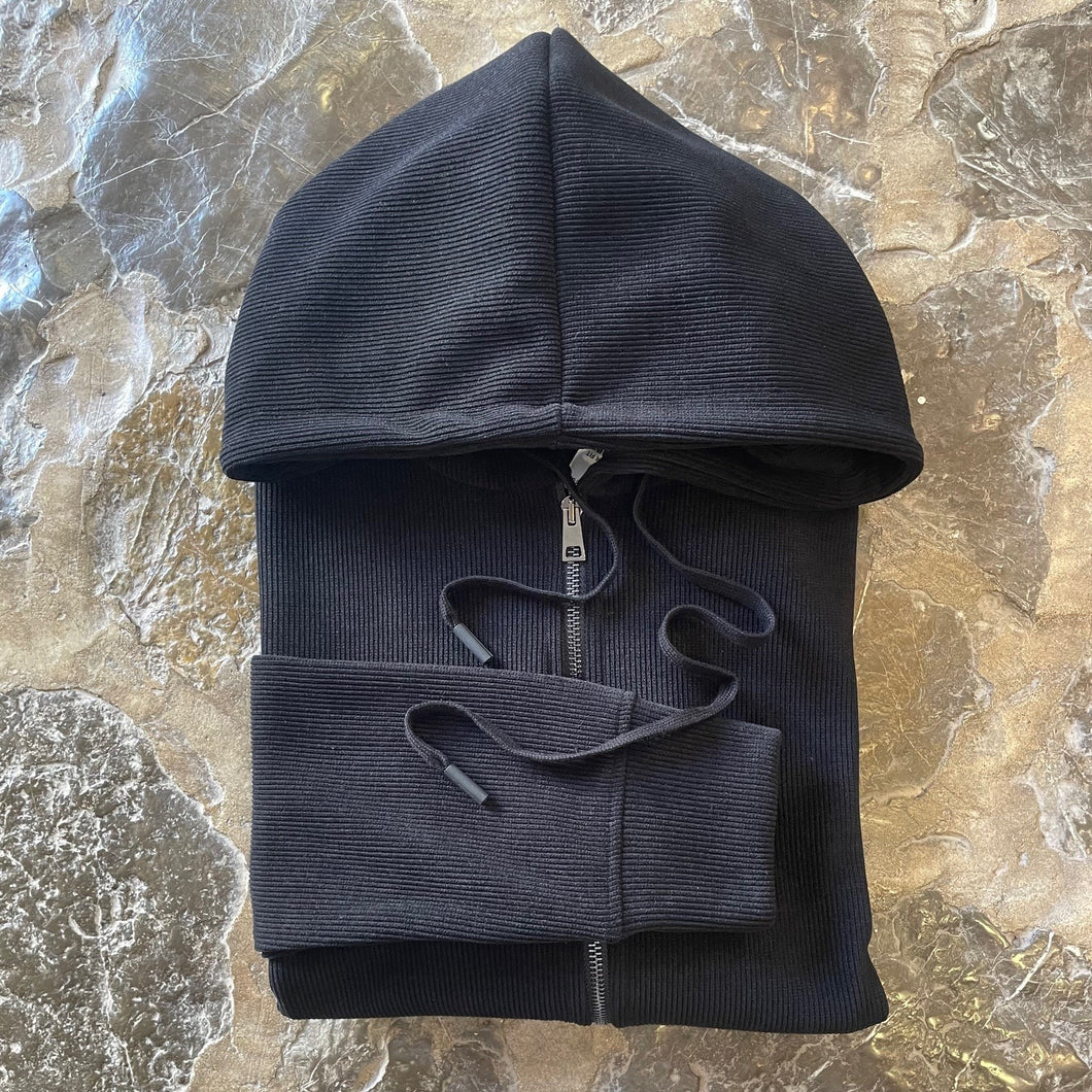 DANIELE ALESSANDRINI Sudadera Corderoy Capucha + Zip C0810