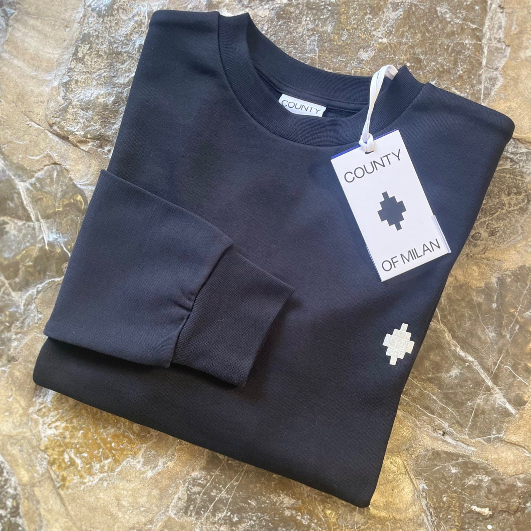 COUNTY OF MILAN Sudadera Cuello Base C0814