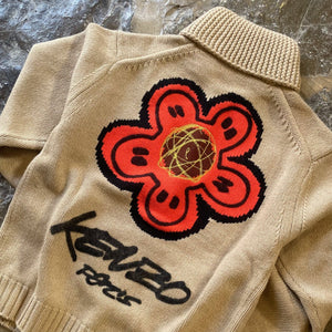KENZO Cardigan Maxi Flor C0825