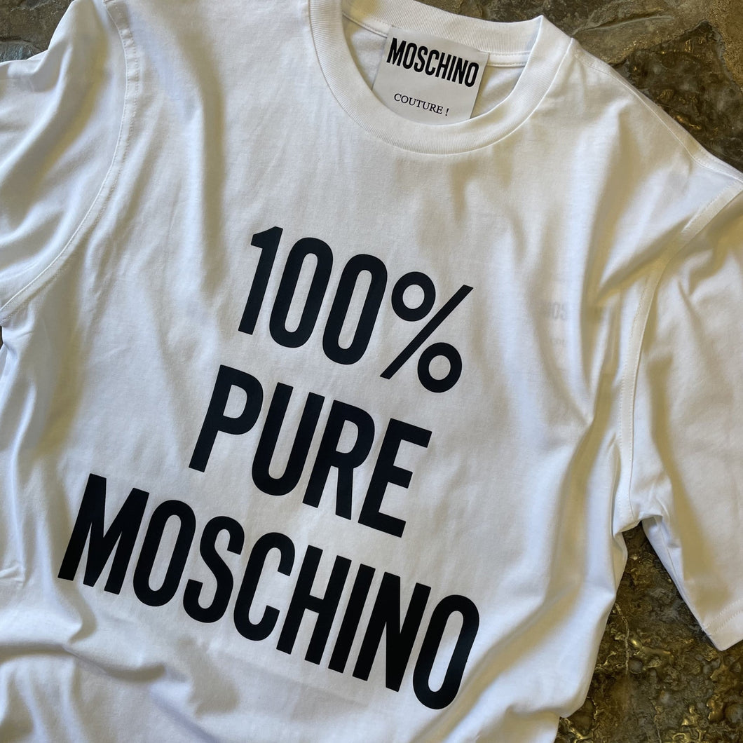 MOSCHINO Camiseta 100% Pure C0285