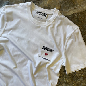 MOSCHINO Camiseta Mini Heart C0289