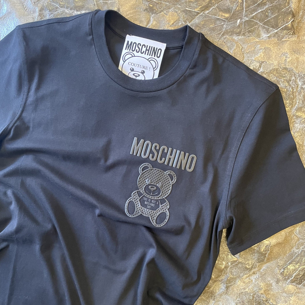 MOSCHINO Camiseta Mini Oso Grid C0282