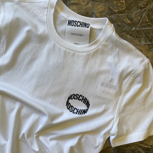 MOSCHINO Camiseta Logo Oval C0280