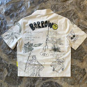 BARROW Camisa Bowling Collage Popelina 062 B0041