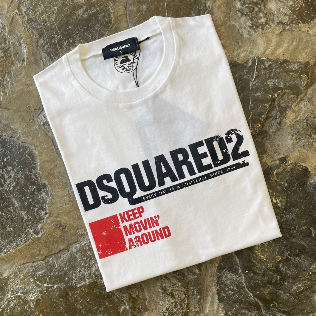 DSQUARED Camiseta Keep Moving C0497