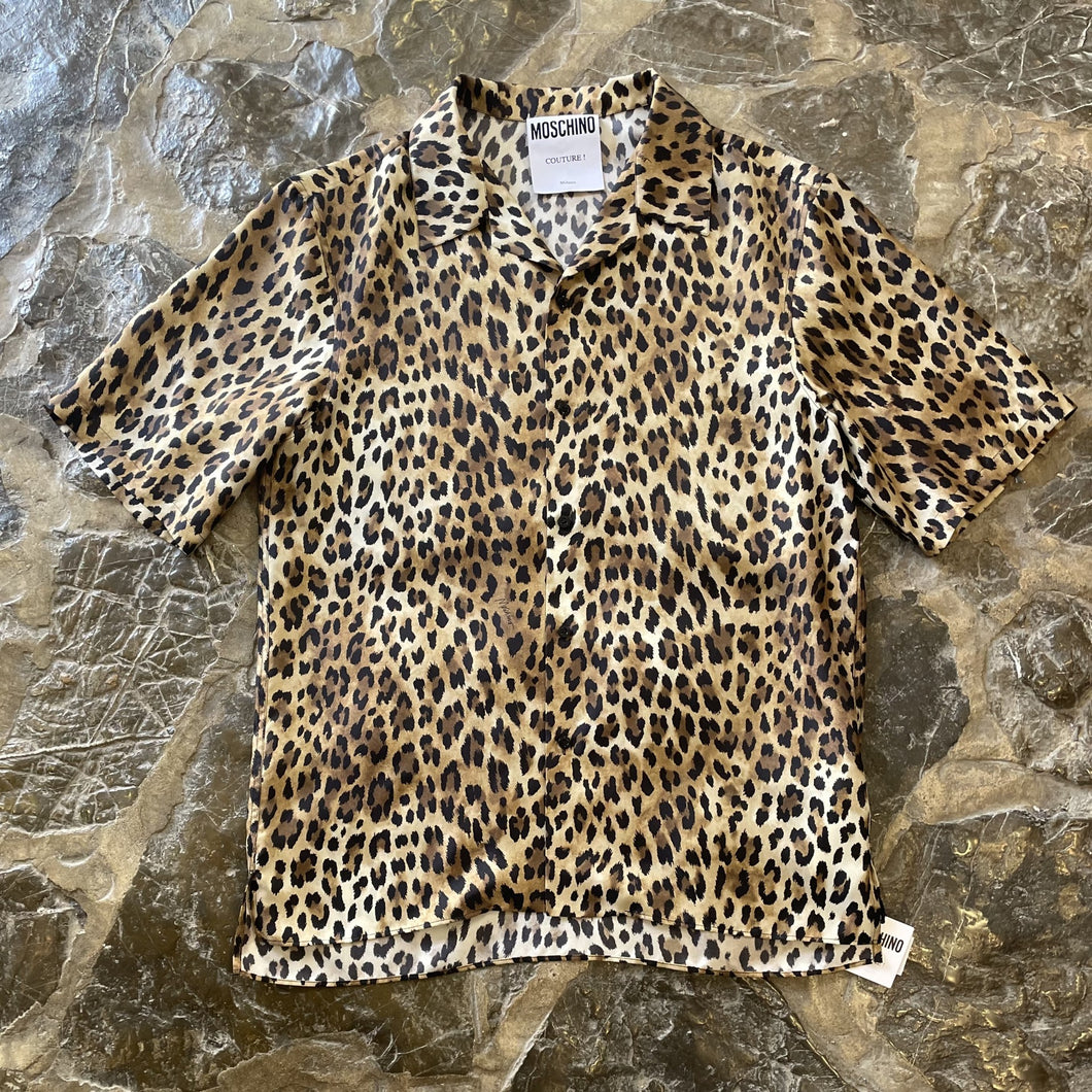 MOSCHINO Camisa Seda Leopardo A0209 B0094