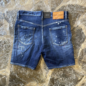 DSQUARED Marine Jean Shorts 0884 H0224