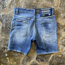 Load image into Gallery viewer, DSQUARED Marine Jean Shorts 0881 H0223
