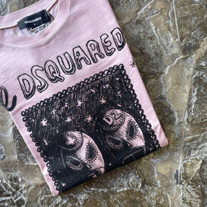 DSQUARED Camiseta Masks 3D GD1555 C0649