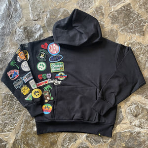 BARROW Sudadera Capucha Multi Stickers HS017 C0662